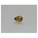 2.20ct Green Brazilian Mystic Rainbow Topaz Pear