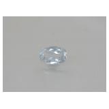 1.76ct Aqua Blue Santa Maria Aquamarine Oval