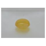 6.99ct Yellow Mexican Opal Oval Cabochon