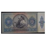1941 WWII Hungary $10 Paper Money