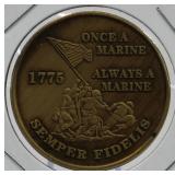 U.S.Marines Founding Semper Fi Challenge Coin