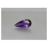 3.82ct AAA! Purple & Golden Bolivian Ametrine Pear