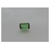 1.06ct Green Nigerian Tourmaline Octagon