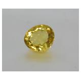 9.77ct AAA! Lemon Yellow African Quartz Pear