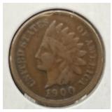 1900 U.S. Type Coin Indian Head Cent