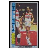 2ND YR CARD TOPPS TALL BOY LEONARD ROBINSON