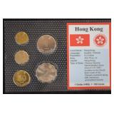 Hong Kong World Coins Uncirculated Coin Mint Set