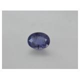 2.04ct Blue-Purple Madagascar Iolite Oval