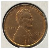 1937-D Uncirculated U.S. Coin Lincoln Wheat Cent