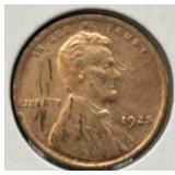 1925 U.S. Coin Lincoln Wheat Cent