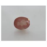 2.84ct Yellow Copper Orange Andensine Oval
