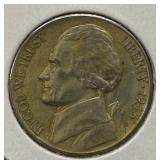 1945 WWII Silver Uncirculated Jefferson Nickel Coi