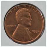 1954 Uncirculated U.S. Coin Lincoln Wheat Cent