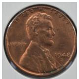1948-D Uncirculated U.S. Coin Lincoln Wheat Cent