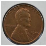 1949 Uncirculated U.S. Coin Lincoln Wheat Cent