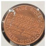 1793 U.S. Flowing Hair Penny Advertising Proof Coi