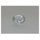 1.89ct Aqua Green Santa Maria Aquamarine Oval Cut