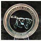 .999 Silver CLAD 3 Oz Space Constellations Proof C