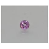 1.05ct Pink African Topaz Round