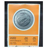 1969 $1 Rainbow Casino Gaming Token Proof Coin