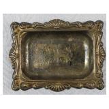 Vintage Silver Dollhouse Mini-Serving Tray