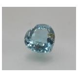 9.16ct Bluish-Green Uruguay Amethyst Heart