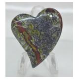 Dragon Blood Jasper Pendant Bead