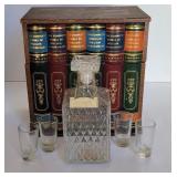 Hidden Liquor DeCanter Book Set