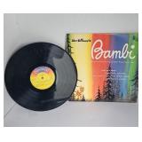 1963 Disney Bambi Record