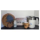 Log Cabin Coffee Time