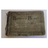 1800s Banner of Beauty Music Book
