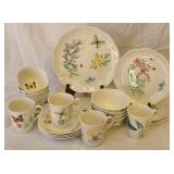 28pc. Lenox Butterfly Meadow China Set