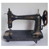 Atq. Standard Sewing Machine w/ wood cover case