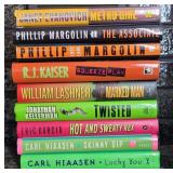 9 Hardback Books