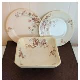 Vintage Fall Leaf Dish Set - Plus