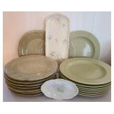 2pc. Limoges Floral Dishes - Plus