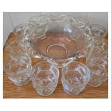 10pc. Glass Drink Serving Collection