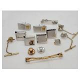 Swank Cuff Links & Tie Clips