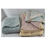3pc Child Afghans & Quilt