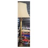 31 Hardback Books & Lamp