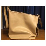 Coach Camel colored Leather Sack