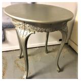 Vintage French Painted Occasional Table w/storage