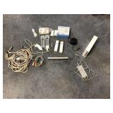 Wii w/ (2) remotes, Nunchuck, charger, cables