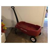 Raio Flyer Double Seat Plastic Wagon
