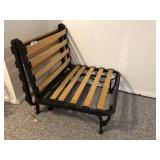 Ikea Chairton & (2) Bamboo Shelves