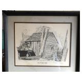 Pencil Signed & Numbered Print