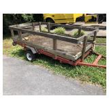 Compact Open Utility Tilt Trailer