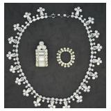 3 pcs. Costume Rhinestone Jewelry