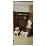 Brown Storage Cabinet & More