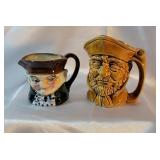 2 Toby Style Mugs